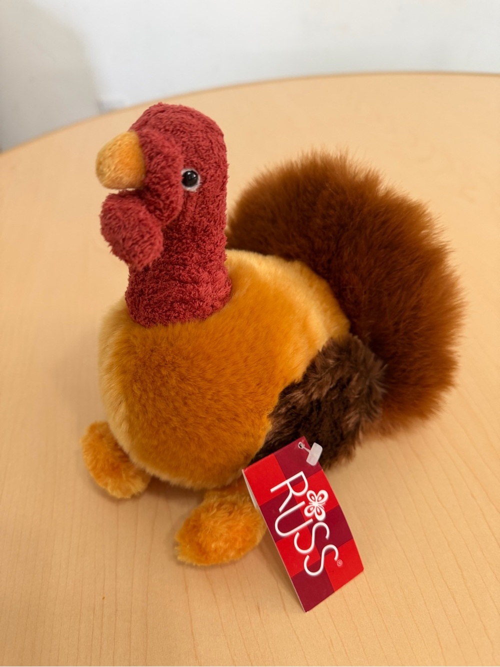 Russ Gobbles the Turkey